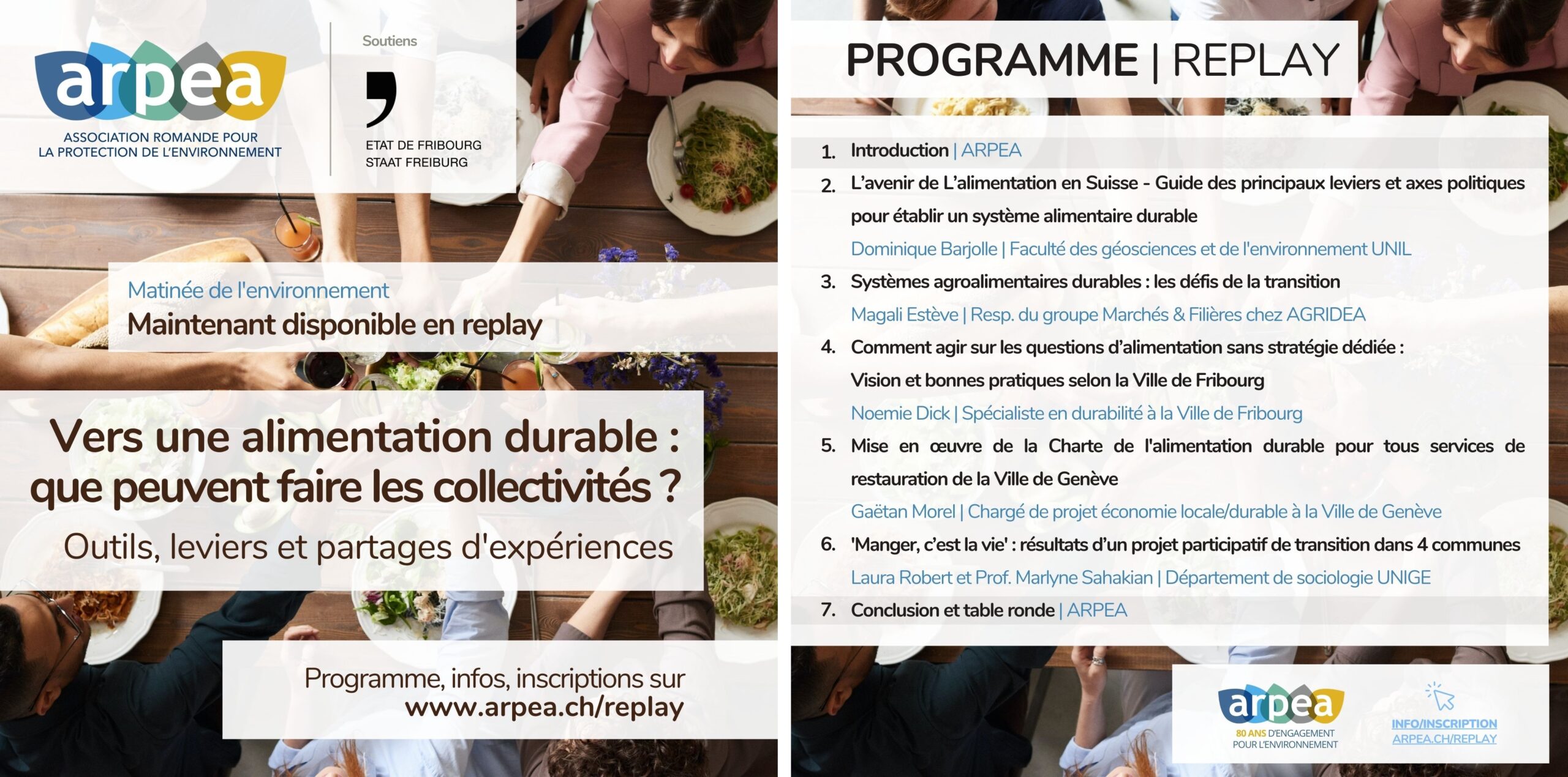 Vers une alimentation durable : que peuvent faire les collectivités?