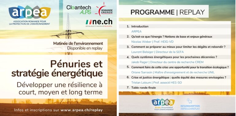 Pénuries et stratégie énergétique: développer une résilience