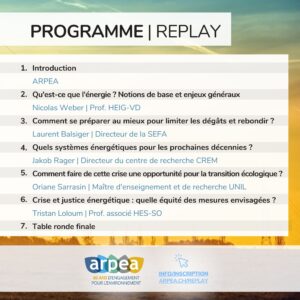 Programme replay penuries