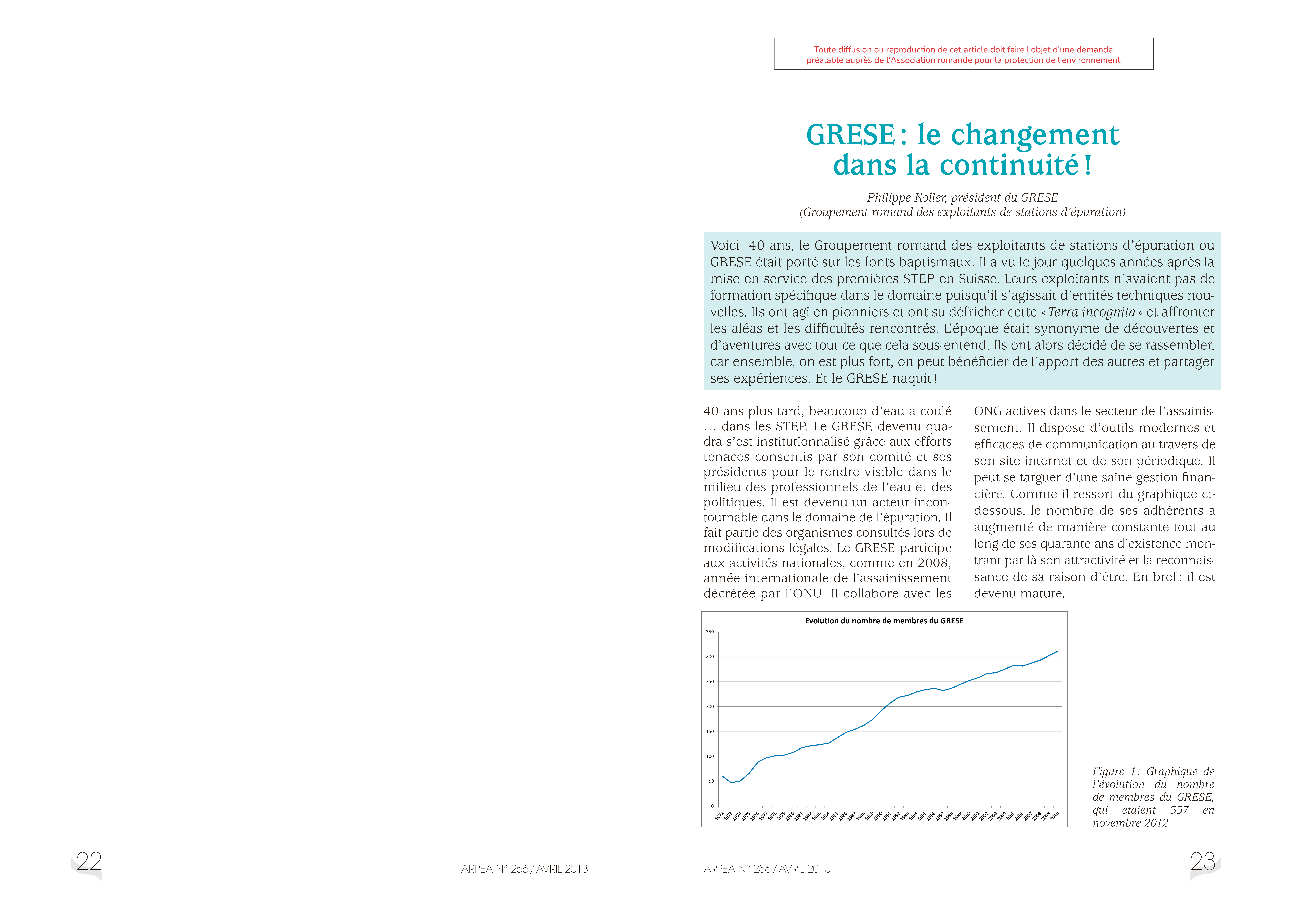 GRESE : le changement dans la continuité !