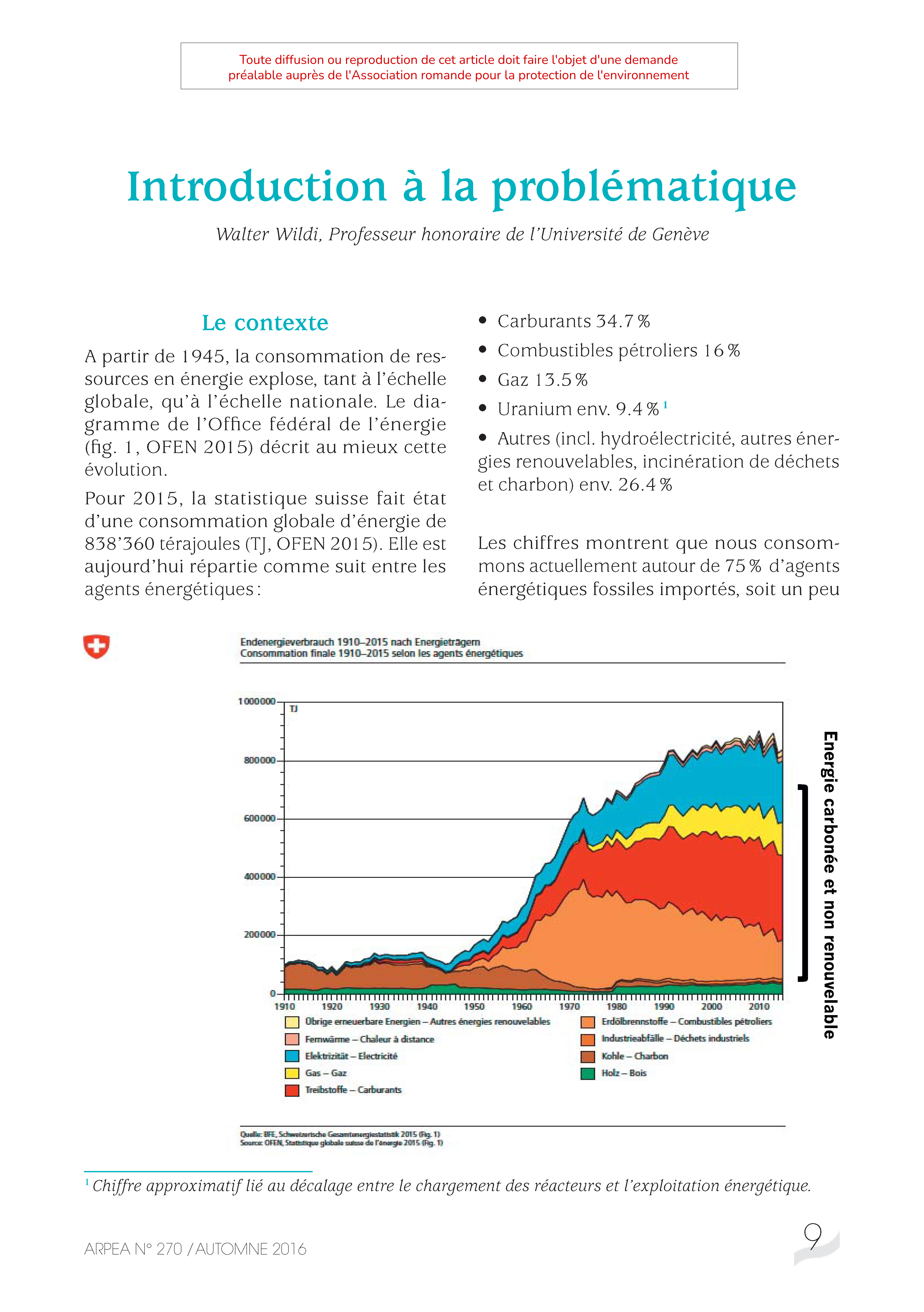 Introduction à la problématique