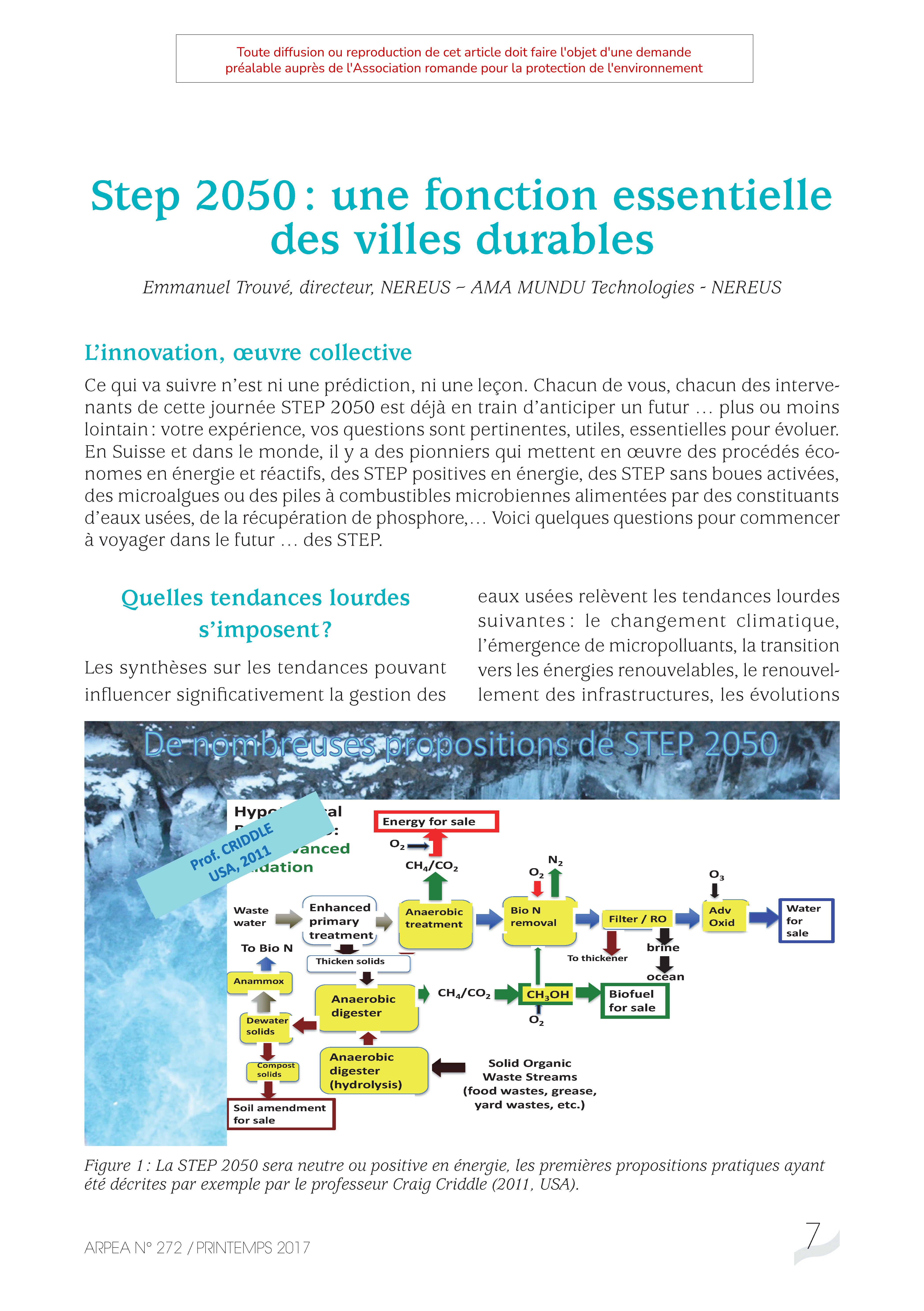 Step 2050 : une fonction essentielle des villes durables