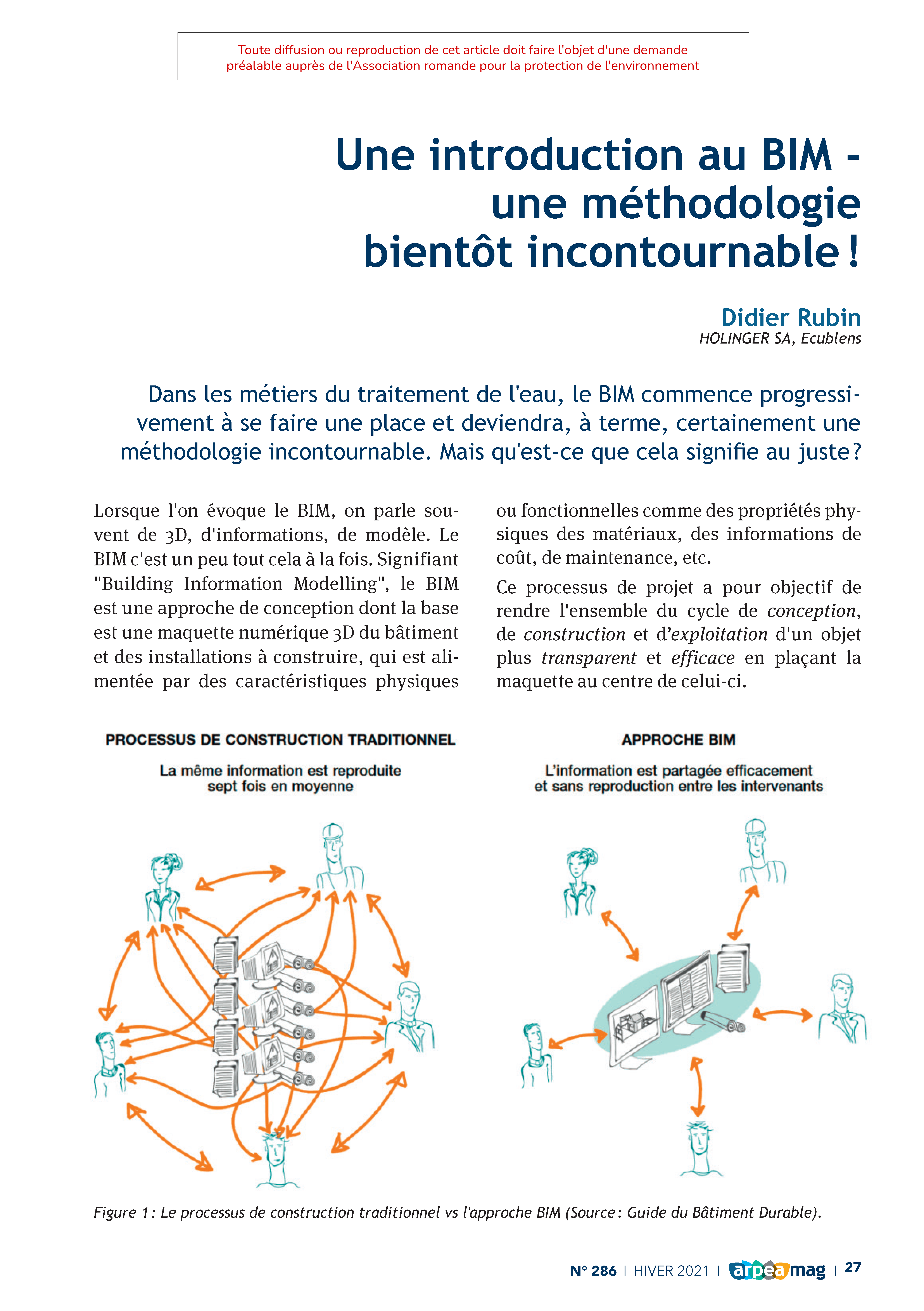 Une introduction au BIM – une méthodologie bientôt incontournable !