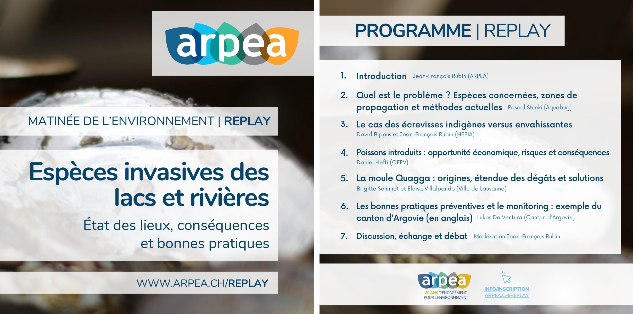 Espèces invasives des lacs et rivières