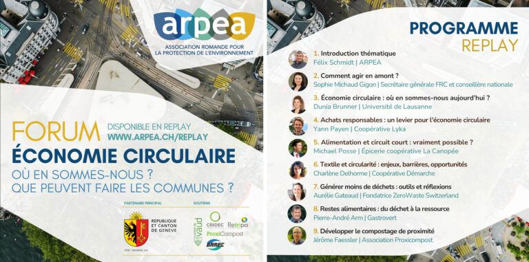 Économie circulaire : où en sommes-nous ? Que peuvent faire les communes ?